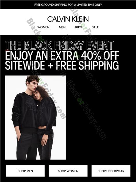 calvin klein black friday online|Calvin Klein sale black friday.